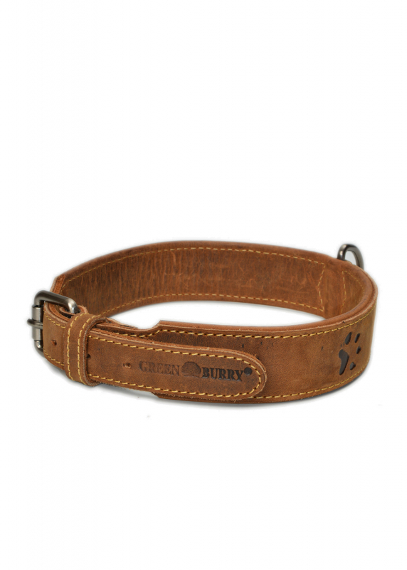 Vintage Dog Neckholder 65cm Leder